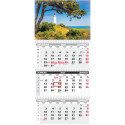 Wall calendar TRIO EXTRA, open size 297x640mm (PICTURE no. 10) 00319/40514