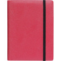 Book calendar Boss A5 DAY, spiral binding, SHINE covers (RED) 00084/41136