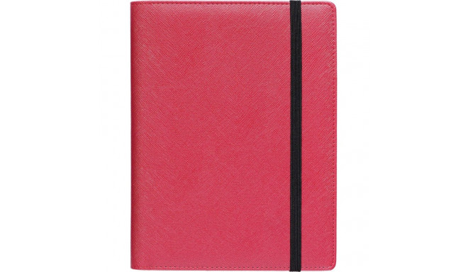 Book calendar Boss A5 DAY, spiral binding, SHINE covers (RED) 00084/41136