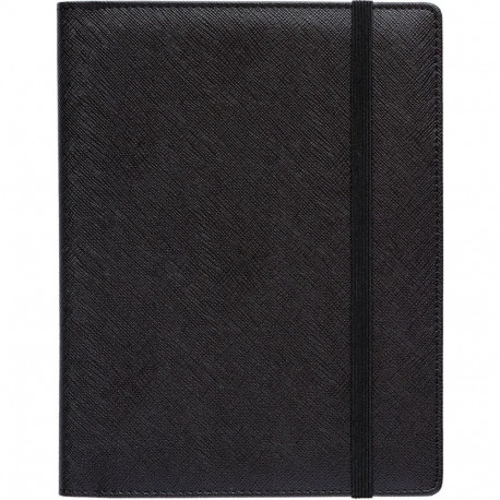 Book calendar Boss Week A5 horizontal, spiral binding, SHINE covers (BLACK) 00060/41145