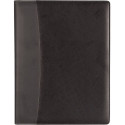 Book calendar WEEK A4 vertical, spiral binding, LUX covers (BLACK) 00046/40003