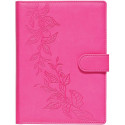 Book calendar Boss A5 DAY, spiral binding, FASHION covers (FUCHSIA PINK) 00070/40334