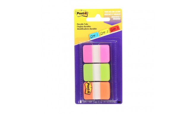 Järjehoidja 25,4x38mm POST-IT 686PGO 3 värvi pakis