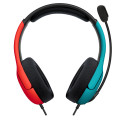 PDP headset Airlite Nintendo Switch, blue/red