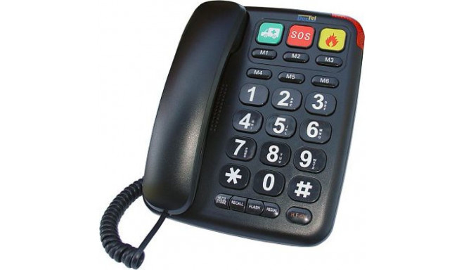 Dartel LJ-300 landline phone Black