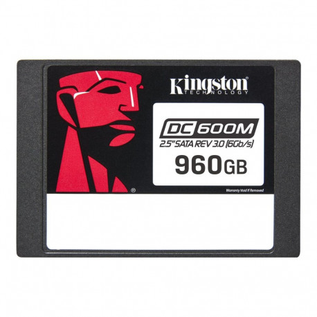 Kingston DC600M 960 GB SSD 2.5" vormitegur SATA Rev. 3.0 liides lugemiskiirus 560 MB/s kirjutamiskii