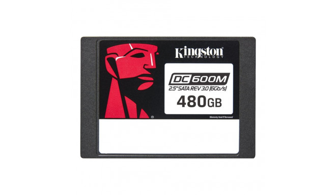 Kingston DC600M | 480 GB | SSD form factor 2.5" | Solid-state drive interface SATA Rev. 3.0 | Read s