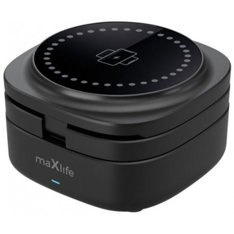Maxlife juhtmevaba laadija MXWC-06 15W 3in1, must