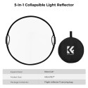 K&F 5-In-1 Circular Reflector Kit -60cm