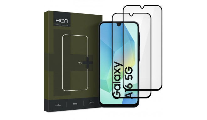 SZKŁO HARTOWANE HOFI GLASS PRO+ 2-PACK GALAXY A16 4G / 5G / A26 5G BLACK