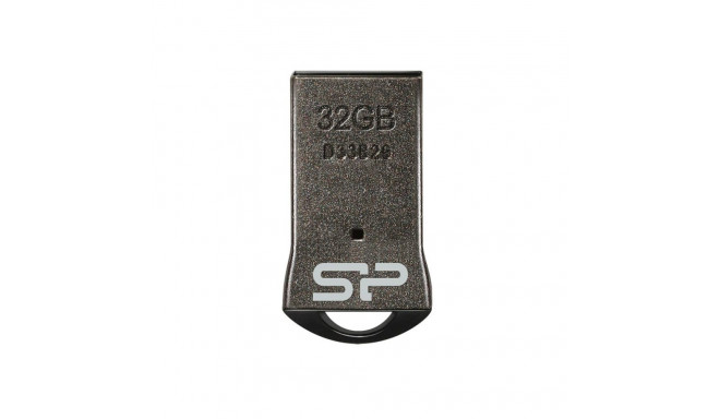 Silicon Power Touch T01, 32GB USB flash drive USB Type-A 2.0 Metallic