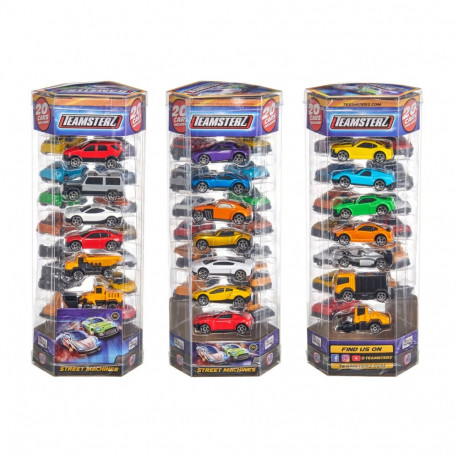 TEAMSTERZ Die-cast cars models set, 7cm, 20pcs