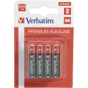 1x8 Verbatim Alkaline battery Micro AAA LR 03            49502