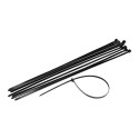 CABLE TIES 7.5X370MM 100PCS BLACK