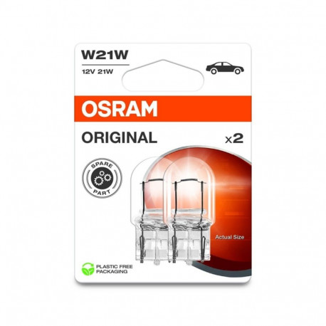 Osram 7505-02B 21W 12V W3X16d autolamp