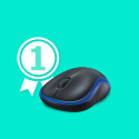 Pelė LOGITECH M185, bevielė, mėlyna