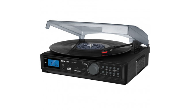 Sencor STT 212U Turntable with Bluetooth/ MP3/ USB/ SD /Radio