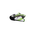 Author Gloves Junior X6 s/f, S, Green/white/black