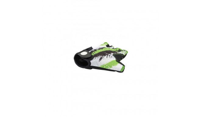 Author Gloves Junior X6 s/f, M, Green/white/black