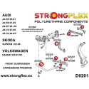 Silentblock Strongflex STF021260AX2 Madalam Delantera 2 Tükid, osad