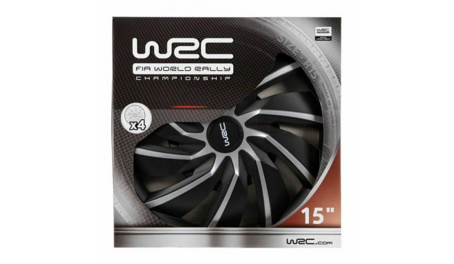 Hubcap WRC 7598 Grey Black/Grey 15" 4 Pieces