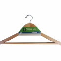 Hangers Mondex Suit Ecological Natural Wood 3 Units (43 x 22,5 cm)