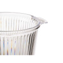 Jää-ämber Triibud Plastmass 16,5 x 17 x 21 cm (12 Ühikut)