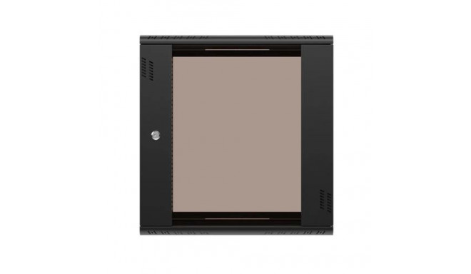 Extralink Rack cabinet Premium 4U 600x450 Black tool-free mounting, wall-mounted