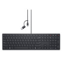 Dell | Koostööklaviatuur | KB525C | Klaviatuur | Juhtmega | Vene (QWERTY) | Must | USB-C