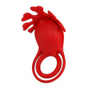 Pretty Love Vibrating Cock Ring Red