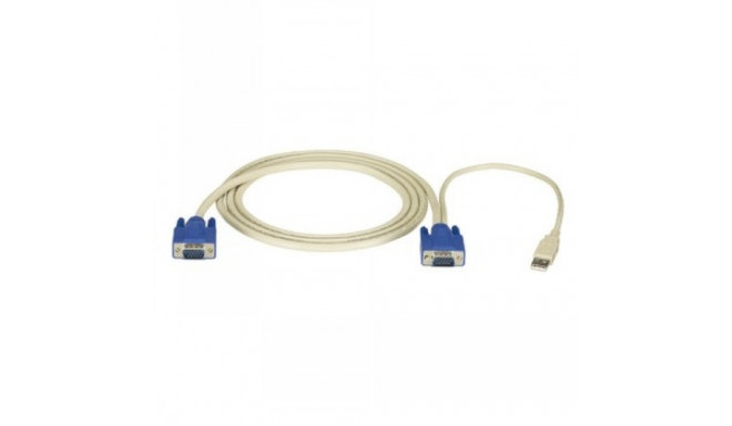BLACKBOX SERVSWITCH EC USB SERVER CABLE - VGA, USB, 1.8M