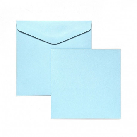 Kaarditoorik ja ümbrik Smooth Satin Blue KW145 – 5tk