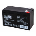 megaBAT MB 7.2-12 Battery 12V/7Ah / 151x95x65mm
