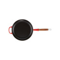 Le Creuset Cast iron pan with wooden handle Ø28cm