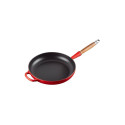 Le Creuset Cast iron pan with wooden handle Ø28cm