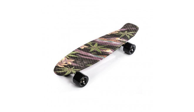 Meteor Flowers Black 22606 skateboard (uniw)