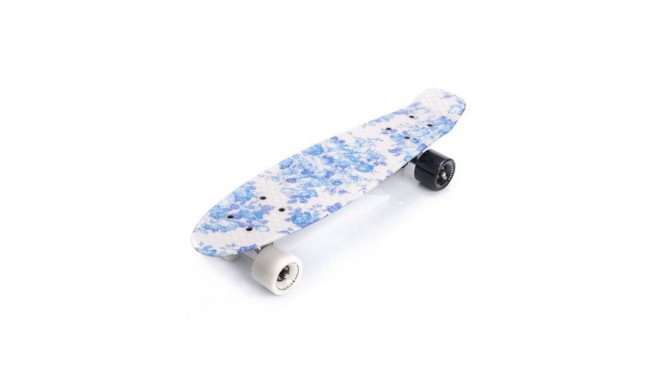 Meteor Flowers White 22608 skateboard (uniw)