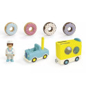 Figures set Junior 71702 Crazy Donut Truck with Stacking and Sorting Features