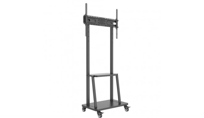 Mobile stand 32-70 inch 70kg with AV Pivot shelf