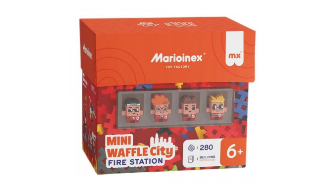 Blocks Waffle mini - Fire station 280 elements