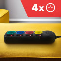 Power strip 4 sockets 1,5m 1,5m MCE508 B