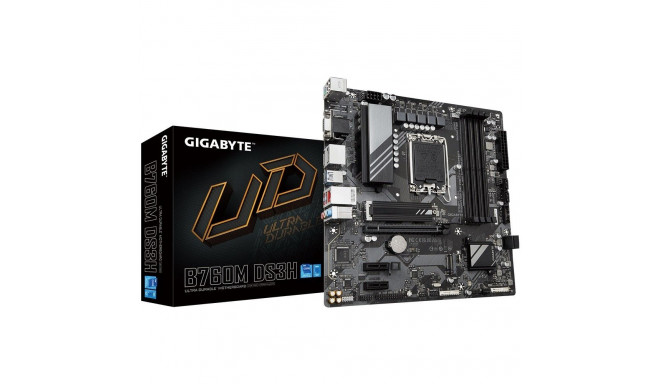 Motherboard B760M DS3H s1700 4DDR5 HDMI/DP/DSUB mATX