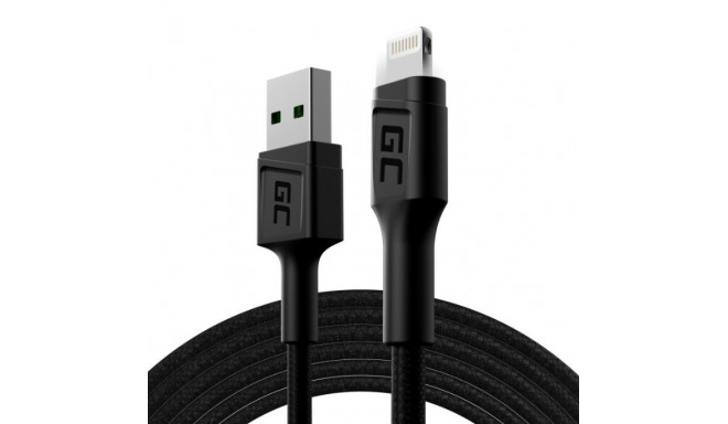 Ray USB to Lightning Charging Cable (200cm) with Integrated LED Backlight