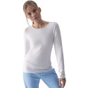 Koszulka damska Longsleeve 4F F376 biała 4FWMM00TLONF376 10S L