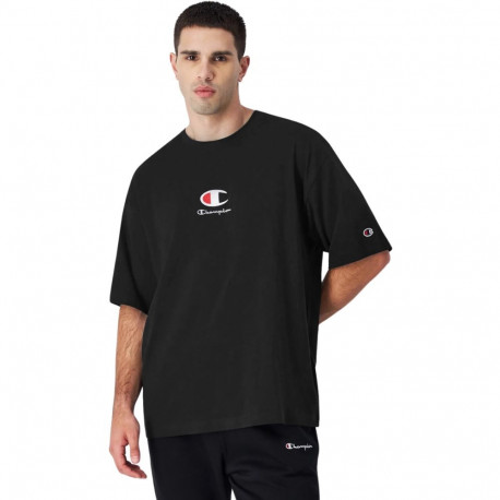 Champion meeste t-särk 220270 KK001 Crewneck S, must
