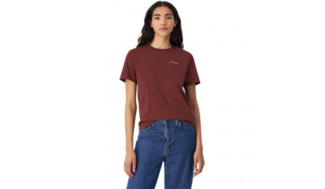 Koszulka damska Champion SS Tee brązowa 117535 MS524 XL