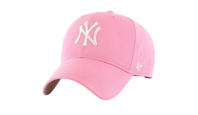 Czapka z daszkiem dla dzieci '47 New York Yankees Raised Basic różowa B-RAC17CTP-RSA_KIDS