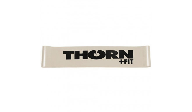 Guma do ćwiczeń Thorn Fit resistance band 500x50x0,65mm light beżowa