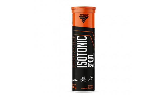 Istoonilised tabletid TREC ISOTONIC SPORT EFFERVESCENT ORANGE 20 tabletti