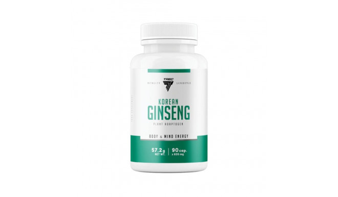 Adaptogeen TREC KOREAN GINSENG, 90 kapslit